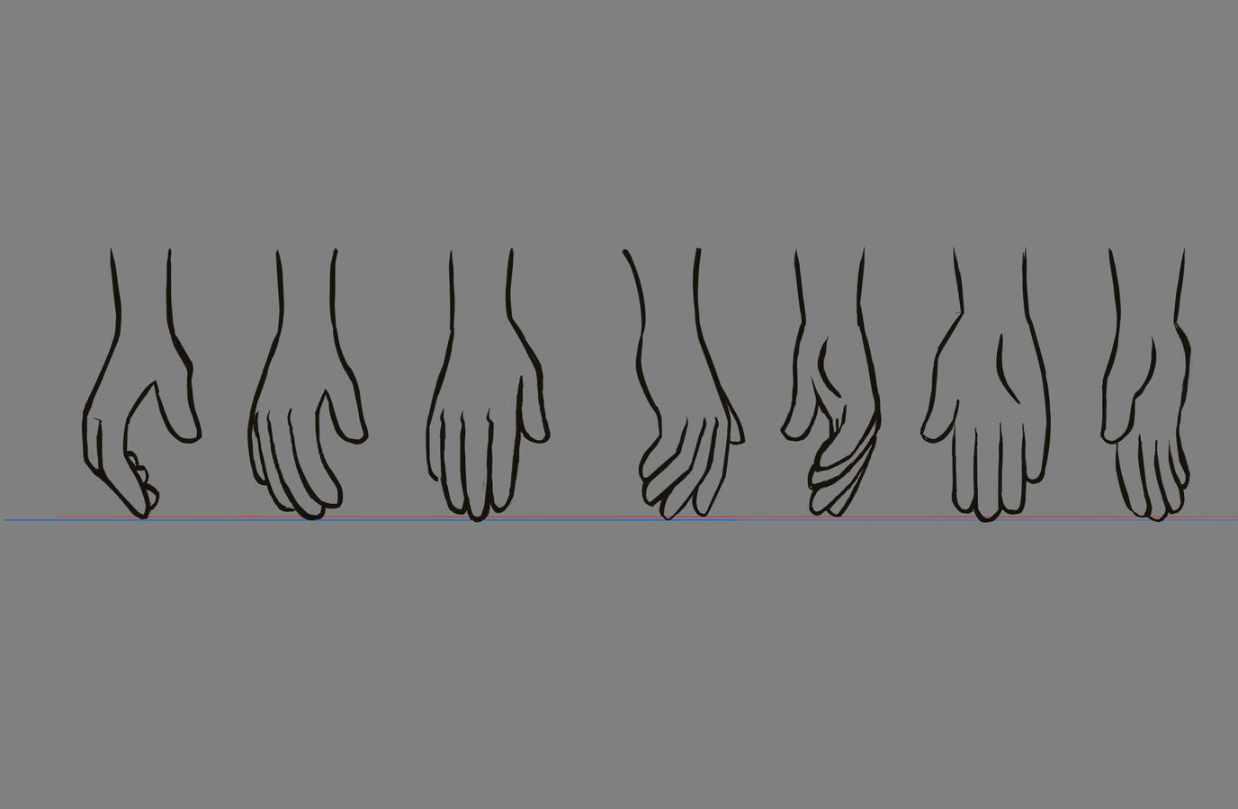 Basic hand turnaround Basic hand turnaround